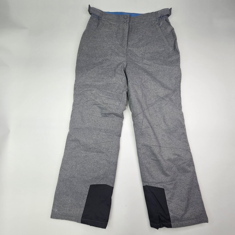 Mountain Warehouse Women's Snow Pants Size 10 US Grey Waterproof Ski Salopettes